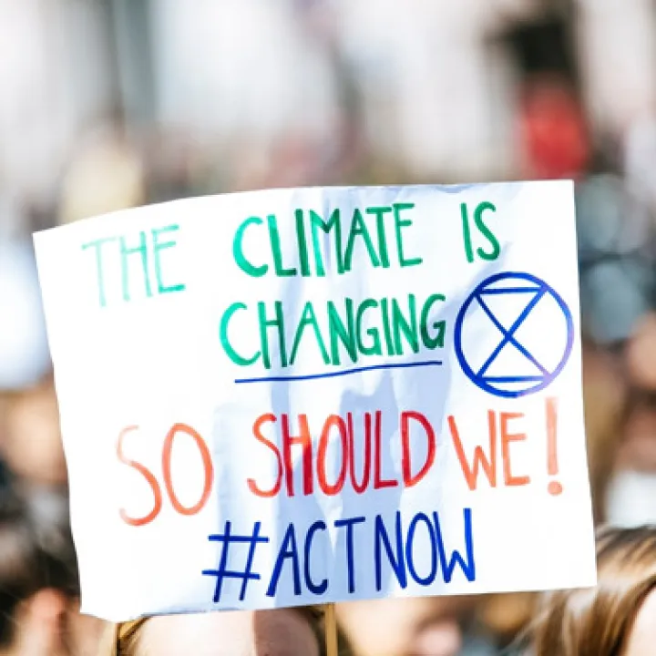 Climate is changing, #actnow