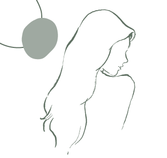 silhouette cheveux