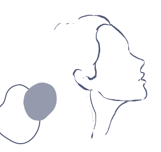 silhouette visage