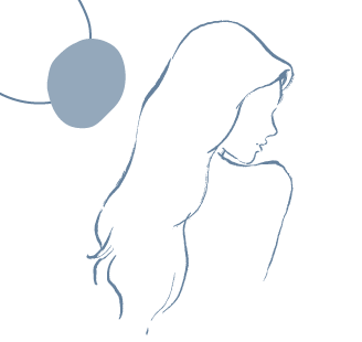 silhouette cheveux