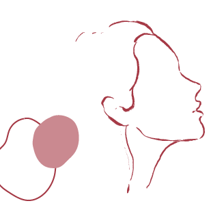 silhouette visage