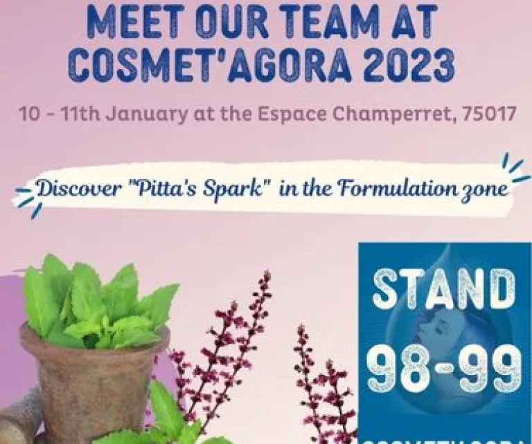 Retrouver nous sur le salon Cosmetagora 2023!