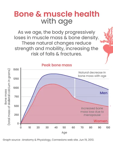 Bone &amp; muscle health with age